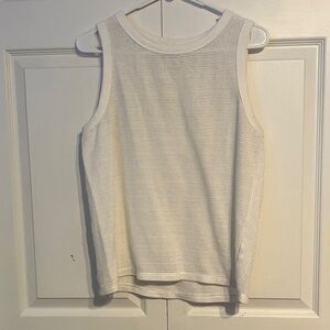 Original Use White Mesh Tank Top